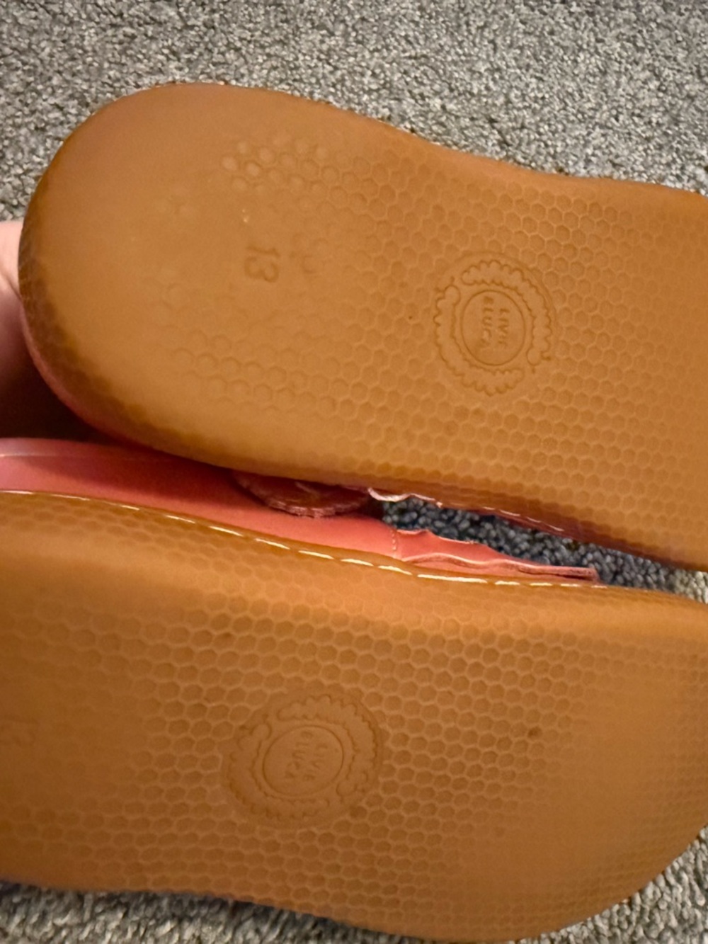 Livie & Luca Pink Ruche Mary Jane Shoes Sz 13 - Picture 5 of 5